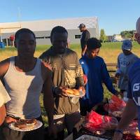 alumni serving current student athletes